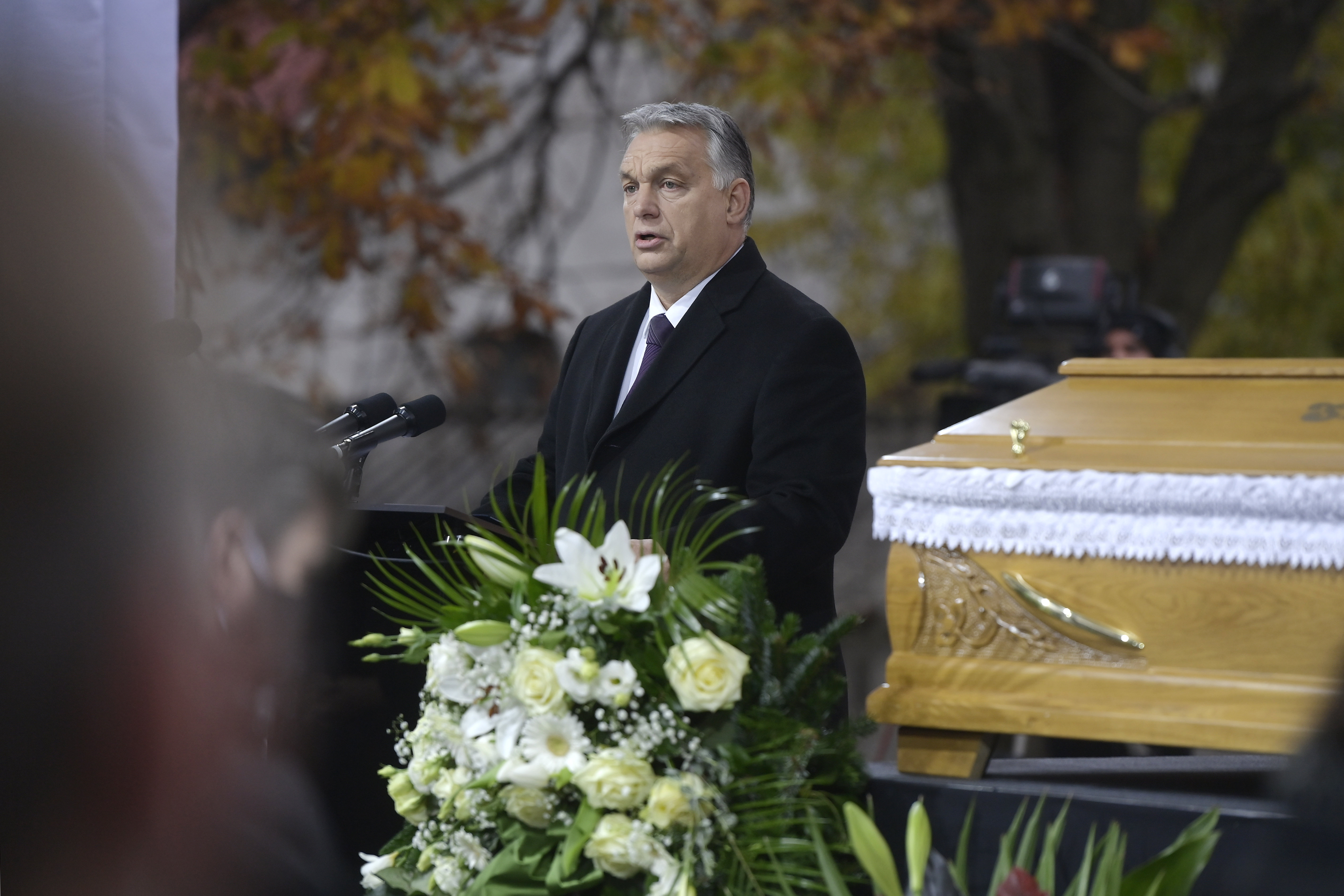 Szőcs Géza temetése