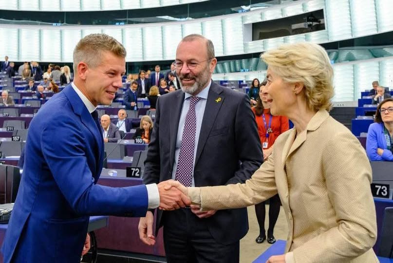 Magyar Péter Weber Leyen
